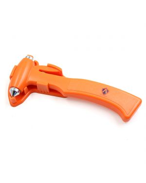 Vehicle Car Orange Plastic Handle Emergency Glass Window Breaking Hammer
