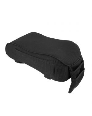 A ABSOPRO Universal Center Console Lid Car Armrest Box Mat Pad Cover Cushion Black