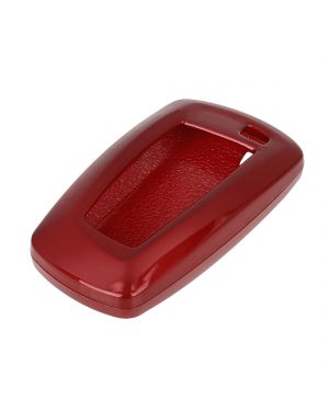 A ABSOPRO TPU Car Remote Flip Key Fob Cover Shell for BMW 135i Gloss Metallic Red