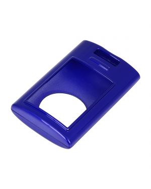 A ABSOPRO TPU Car Remote Flip Key Fob Cover Shell Protector for Cadillac Escalade Blue