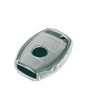 A ABSOPRO Keyless Remote Key Case Key Fob Shell Cover Case for Mercedes Benz CLA GLK Dark Green