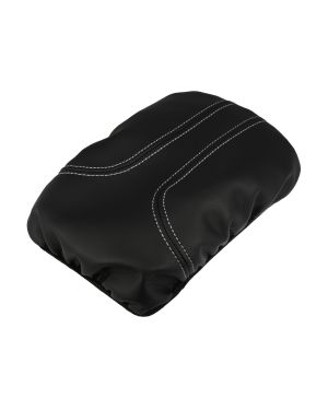 A ABSOPRO Microfiber Leather Car Armrest Protector Cover Pad Replacement Black