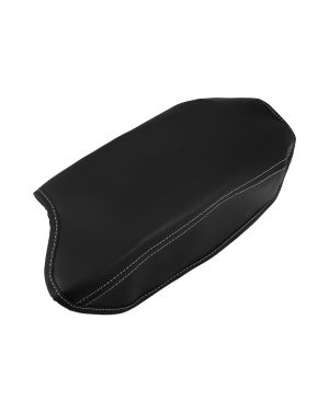 A ABSOPRO Faux Leather Armrest Protector Cover Pad Replacement for Ford for Ranger Black