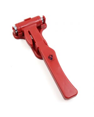 Car Seatbelt Cutter Window Glass Break Emergency Hammer Red