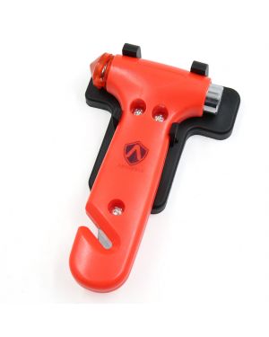 Emergency Car Escape Safety Glass Hammer Window Breaker Seat Belt Cutter Holder