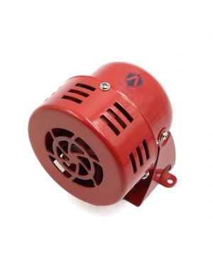 Universal Scooter Electric Motorcycle Red Metal Warning Trumper Horn