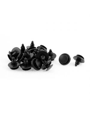 A ABSOPRO 7mm x 20mm x 11mm Plastic Car Bumper Fender Push Clips Rivet Retainer 20pcs