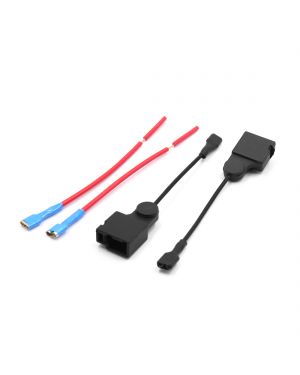 A ABSOPRO 2Pcs Plastic Car Horn Speaker Adapter Wiring Harness Pigtail Socket for Toyota