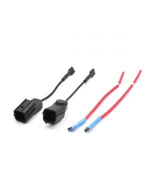 A ABSOPRO 2Pcs Plastic Car Horn Speaker Adapter Wiring Harness Pigtail Socket for Honda