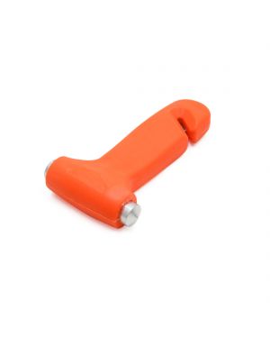 A ABSOPRO 2 in 1 Orange Window Glass Emergency Safety Hammer Car Seat Belt Cutter Breaker