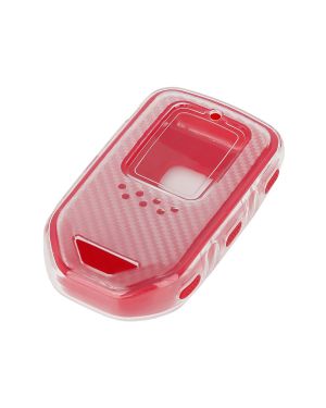 A ABSOPRO Keyless Remote Key Case Key Fob Shell Cover Case for Honda Accord Civic CRV Red