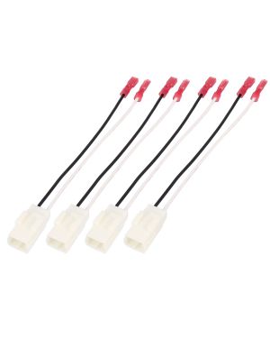 A ABSOPRO 4pcs Car Speaker Connector Harness Adapter 72-6514 for Chrysler 300
