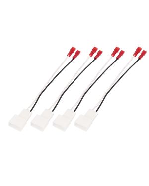 A ABSOPRO 4pcs Car Speaker Connector Harness Adapter 72-8104 for Toyota Corolla