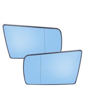 A ABSOPRO Pair Car Left Right Rearview Mirror Glass Heated A202 810 0721 A202 810 0821 for Mercedes-Benz S500