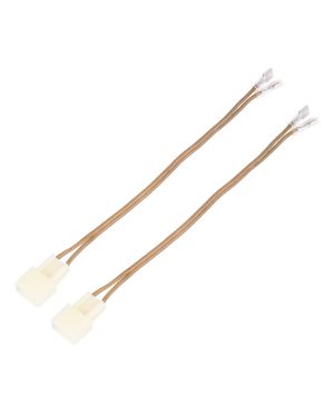 A ABSOPRO 2pcs Car Speaker Connector Wire Harness Adapter Connector for Honda Accord Civic CRX 