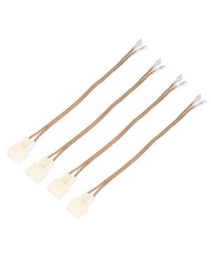 A ABSOPRO 4pcs Car Speaker Connector Wire Harness Adapter Connector for Honda Accord Civic CRX Odyssey for Acura CL TL RL
