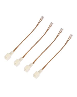 A ABSOPRO 4pcs Car Speaker Connector Wire Harness Adapter Connector for Nissan Murano for Infiniti G37