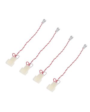 A ABSOPRO 4pcs Car Speaker Connector Wire Harness Adapter Connector for Toyota for Subaru